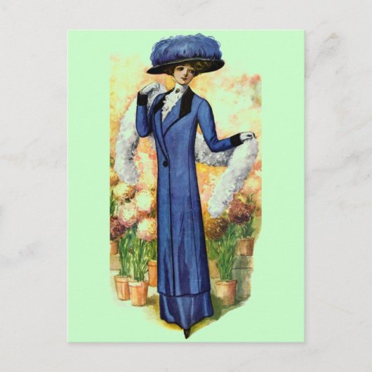 ビンテージドレス ポストカード (正面)