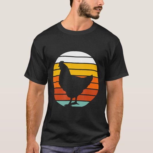 ビンテージニワトリ農家 Tシャツ (正面)
