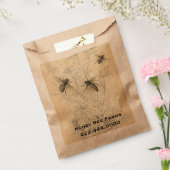 ビンテージハニービーズビジネスフードバッグ フェイバーバッグ (封をした状態)