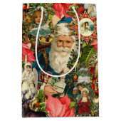 ビンテージビクトリアンクリスマス  ミディアムペーパーバッグ (正面)