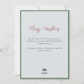 ビンテージファームハウス ピンクトラック ヴィレッジ スクリプト シーズンカード (裏面)