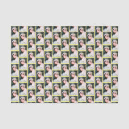 ビンテージブライド ウェディングレース イエローとグレーのテーマ 薄葉紙