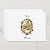 ビンテージブライド ブライズシャワー ポストカード (正面/裏面)