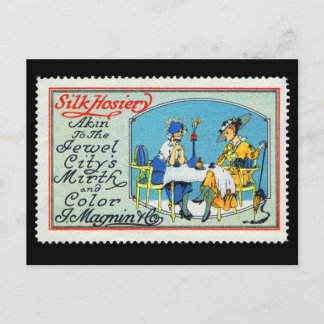 ビンテージポスタースタンプ葉書Magnin San Francisco ポストカード