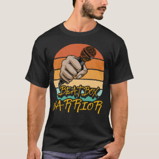ビンテージラップ ミュージック ビートボックス マイク Tシャツ