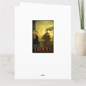 ビンテージ列車による旅行 カード (裏面)