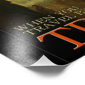 ビンテージ列車による旅行 フォトプリント            (角)