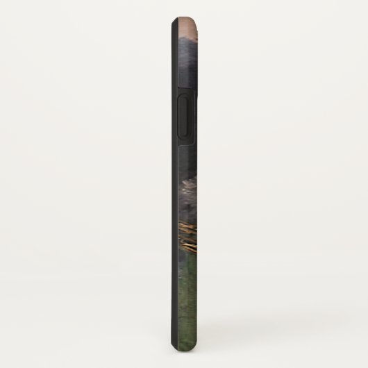 ビンテージ動物、ハンモックのタビー猫または子猫たち Case-Mate iPhoneケース (裏面/右)