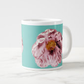 ビンテージ咲き牡丹コーヒーマグ ジャンボコーヒーマグカップ (正面右)