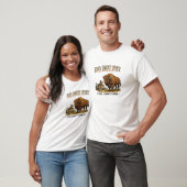 ビンテージ国立公園のユーモア バイソン 野生動物 Tシャツ (ユニセックス)
