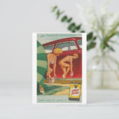 ビンテージ広告ポスターはがき ポストカード (スタンド正面)