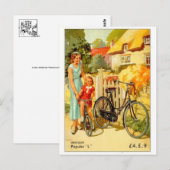 ビンテージ広告ポスターはがき ポストカード (正面/裏面)