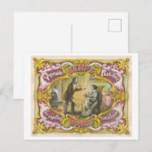 ビンテージ広告：寄生虫駆除薬 ポストカード (正面/裏面)