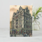 ビンテージ建築 キングスホテル レスター・スクエア (スタンド正面)