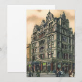 ビンテージ建築 キングスホテル レスター・スクエア (正面/裏面)