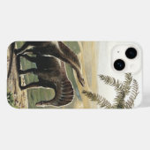 ビンテージ恐竜、アマルガサウルスとヤシの木 Case-Mate iPhoneケース (裏面 (横))