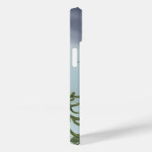 ビンテージ恐竜、サウロポジドンと鳥が飛ぶ Case-Mate iPhoneケース (裏面 / 右)