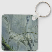 ビンテージ恐竜、メガプノサウルス(別名シンタルサス) キーホルダー (裏面)