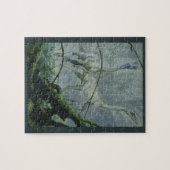 ビンテージ恐竜、メガプノサウルス(別名シンタルサス) ジグソーパズル (横)