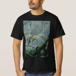 ビンテージ恐竜、メガプノサウルス(別名シンタルサス) Tシャツ