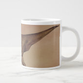 ビンテージ恐竜、肉食のギガノトサウルス ジャンボコーヒーマグカップ (右)