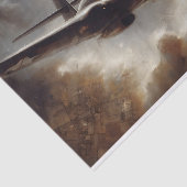 ビンテージ戦闘機デコパージュ 薄葉紙 (詳細)