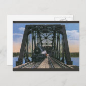 ビンテージ旅行輸送列車オンブリッジ ポストカード (正面/裏面)