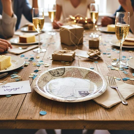 ビンテージ旅行 ペーパープレート