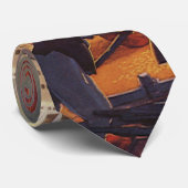 ビンテージ旅行、香港のジャンクス飛行機 ネクタイ (ロール)