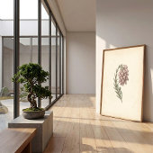 ビンテージ植物画キャンバスプリント ポスター
