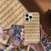 ビンテージ楽譜 iPhoneケース