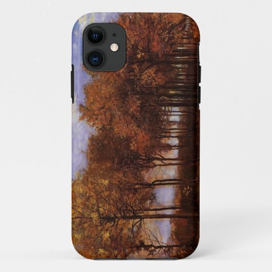 ビンテージ油絵 - 秋の風景 Case-Mate iPhoneケース (裏面)