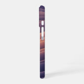 ビンテージ波状星雲 iPhone 16ケース (左側面)