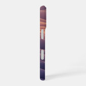ビンテージ波状星雲 iPhone 16ケース (右側面)
