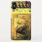 ビンテージ漫画家によるモンキーマンの描画 Case-Mate iPhoneケース (裏面)