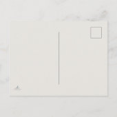 ビンテージ猫イラスト / ダークアカデミア ポストカード (裏面)