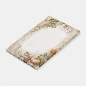 ビンテージ秋のカボチャと葉 ポストイット (アングル)