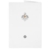 ビンテージ結婚式の黒板 – テーブル番号カード (裏面)