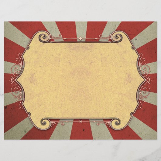 ビンテージ結婚用カーニバルテンプレート (正面)