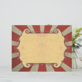 ビンテージ結婚用カーニバルテンプレート (スタンド正面)