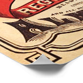 ビンテージ肝臓レギュレーター広告 ポスター (角)