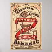 ビンテージ肝臓レギュレーター広告 ポスター (正面)