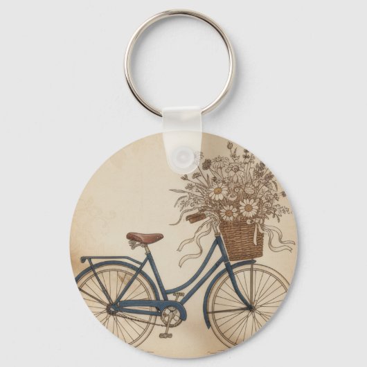 ビンテージ自転車 キーホルダー (正面)