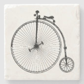 ビンテージ自転車 ストーンコースター (正面)