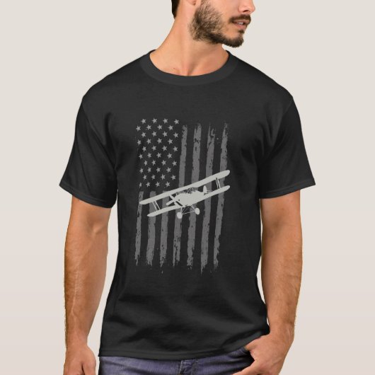 ビンテージ航空 Tシャツ (正面)