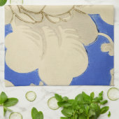 ビンテージ花の壁紙パターン キッチンタオル (折り畳み)