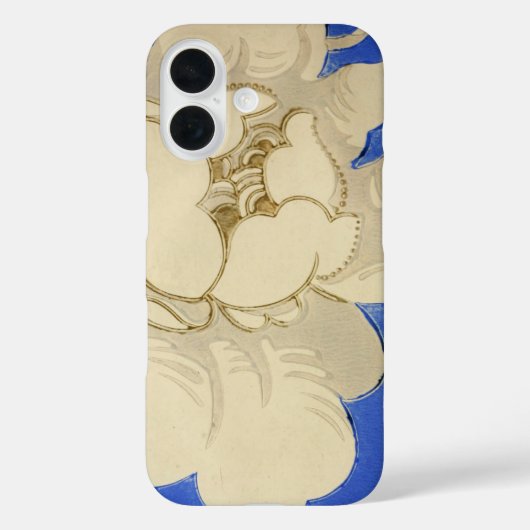 ビンテージ花の壁紙パターン Case-Mate iPhoneケース (裏面)