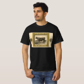 ビンテージ製品ラベル ドワイトの重曹入りソーダ Tシャツ (正面フル)