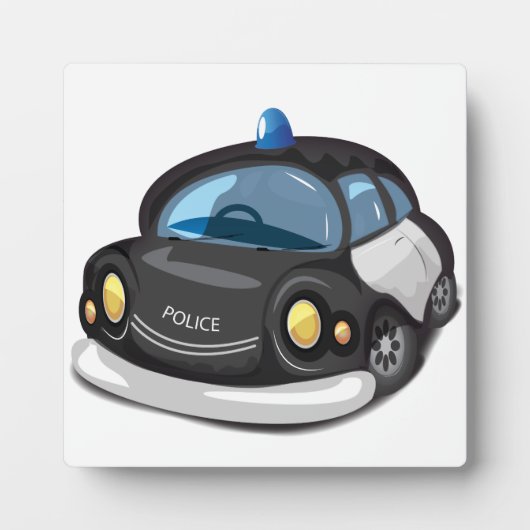 ビンテージ警察車両 フォトプラーク (正面)