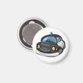 ビンテージ警察車両 マグネット (正面/裏面)